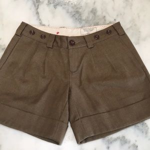 Anthropologie GI Basic Goods wool shorts